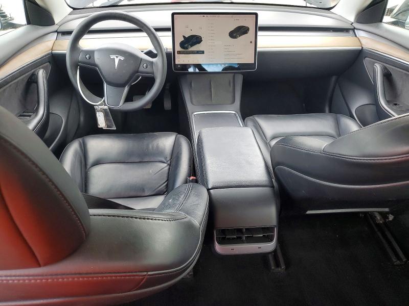 54467866 :رقم المزاد ، 5YJ3E1EA3NF184705 vin ، 2022 Tesla Model 3 مزاد بيع