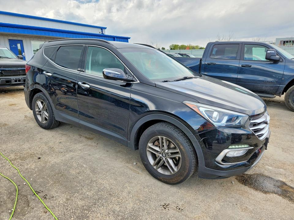 51414816 :رقم المزاد ، 5NMZUDLB6JH083449 vin ، 2018 Hyundai Santa Fe Sport مزاد بيع