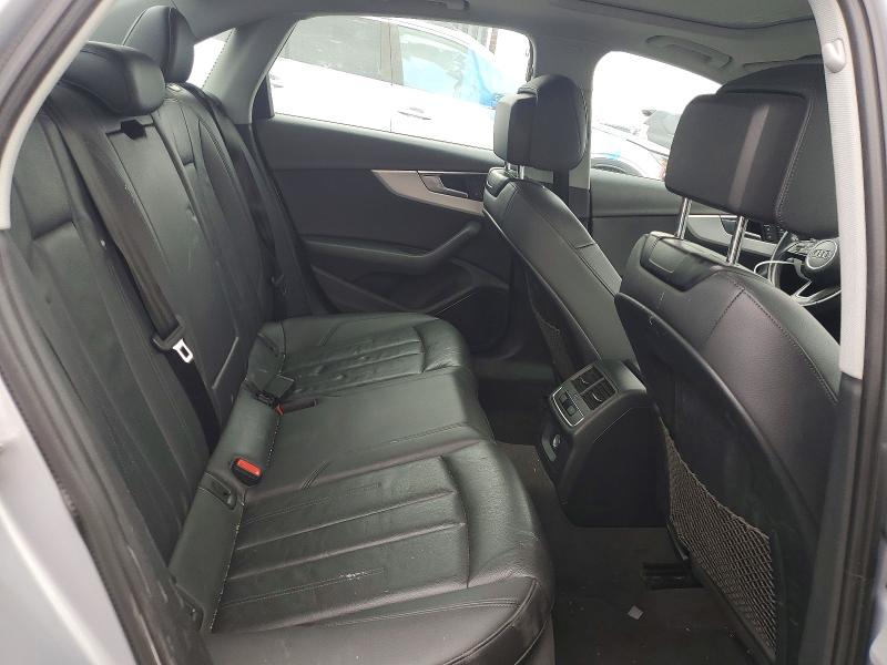 2018 Audi A4 მანქანა იყიდება აუქციონზე, vin: WAUENAF45JA152260, აუქციონის ნომერი: 54727686