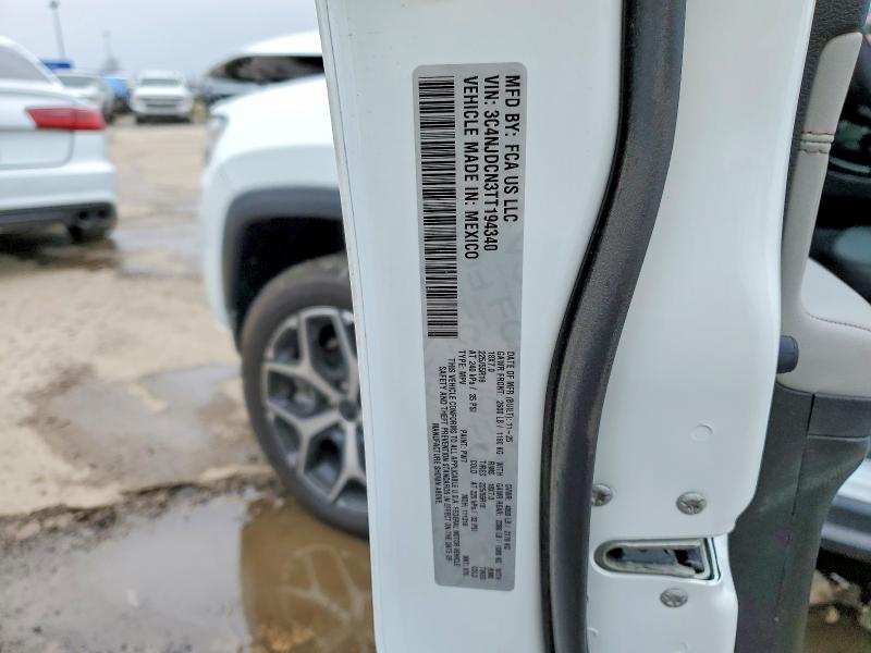52551996 :رقم المزاد ، 3C4NJDCN3TT194340 vin ، 2026 Jeep Compass مزاد بيع