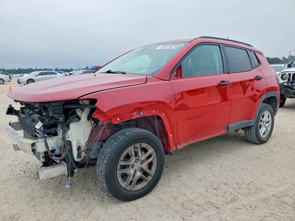 Продажа на аукционе авто 2018 Jeep Compass, vin: 3C4NJDAB7JT168958, номер лота: 52575816