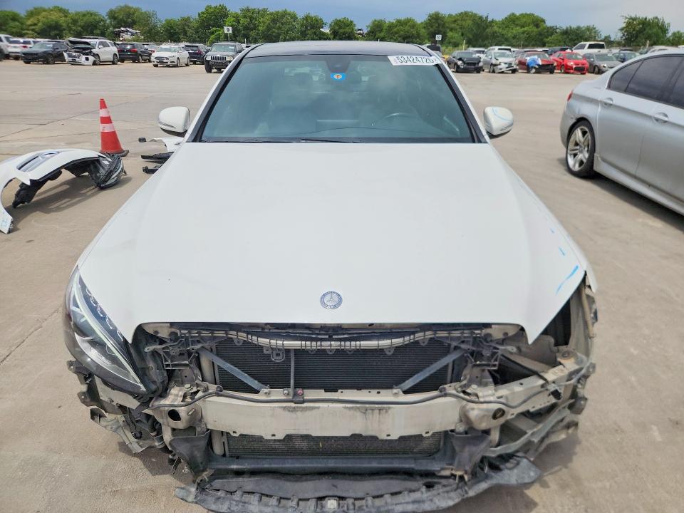 2015 Mercedes-benz C მანქანა იყიდება აუქციონზე, vin: 55SWF6GB6FU033354, აუქციონის ნომერი: 53424726