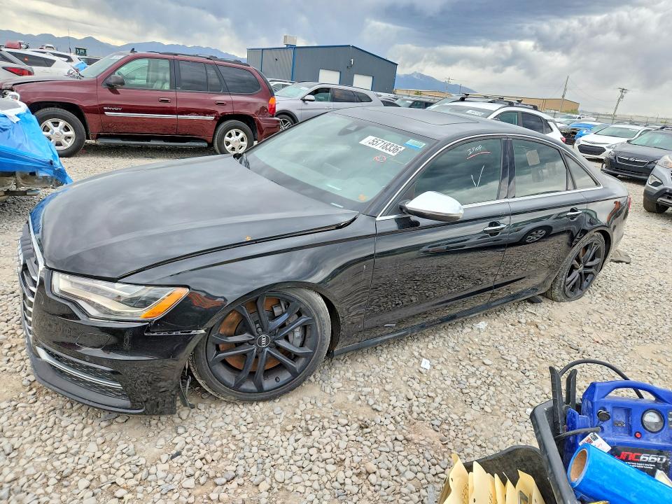 55718336 :رقم المزاد ، WAUF2AFC7FN006754 vin ، 2015 Audi S6 مزاد بيع