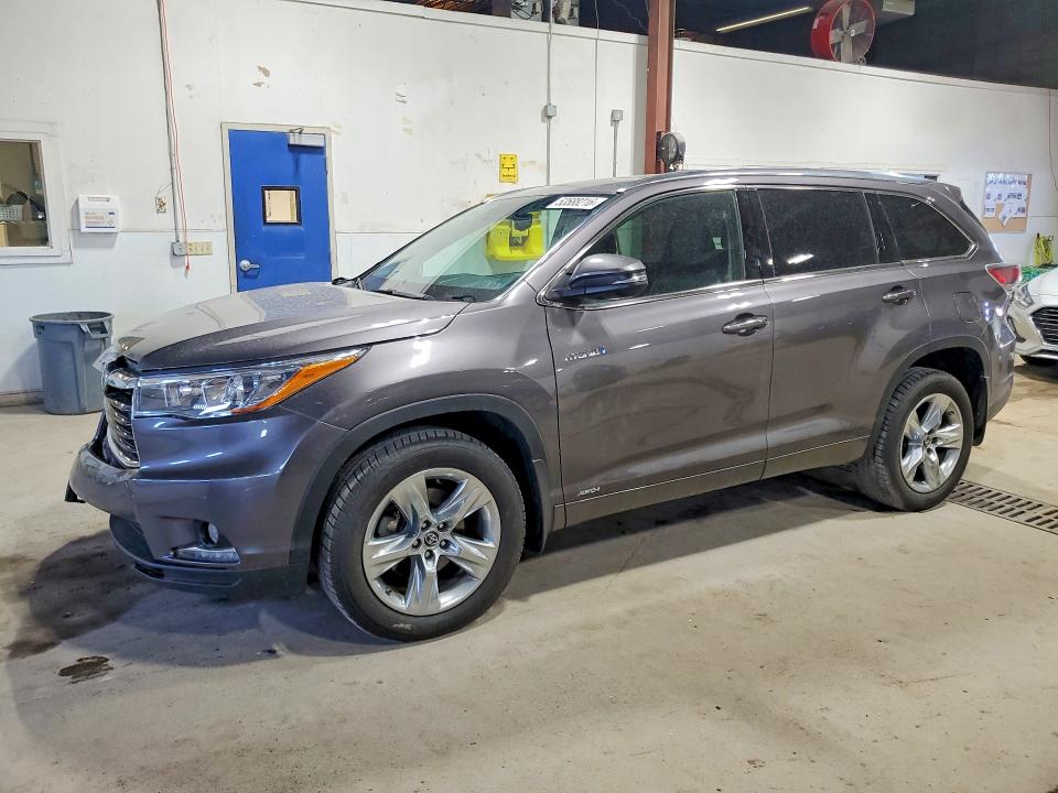 2016 Toyota Highlander Hybrid მანქანა იყიდება აუქციონზე, vin: 5TDDCRFH8GS014813, აუქციონის ნომერი: 53588216