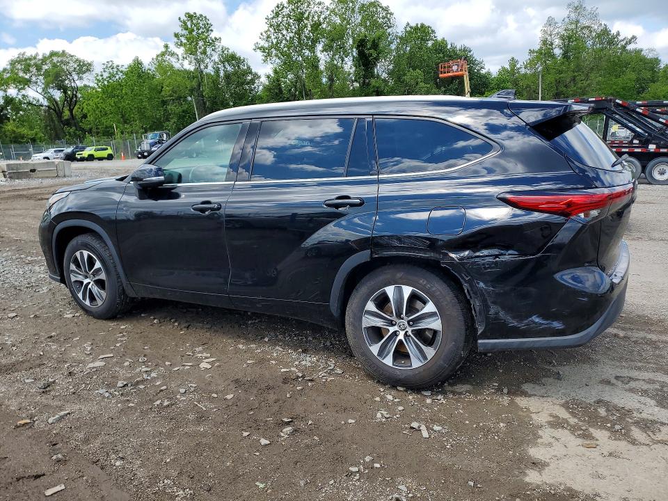 53578916 :رقم المزاد ، 5TDGZRAH6MS066326 vin ، 2021 Toyota Highlander مزاد بيع