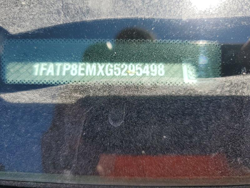 Aukcja sprzedaży 2016 Ford Mustang, vin: 1FATP8EMXG5295498, numer aukcji: 53206256