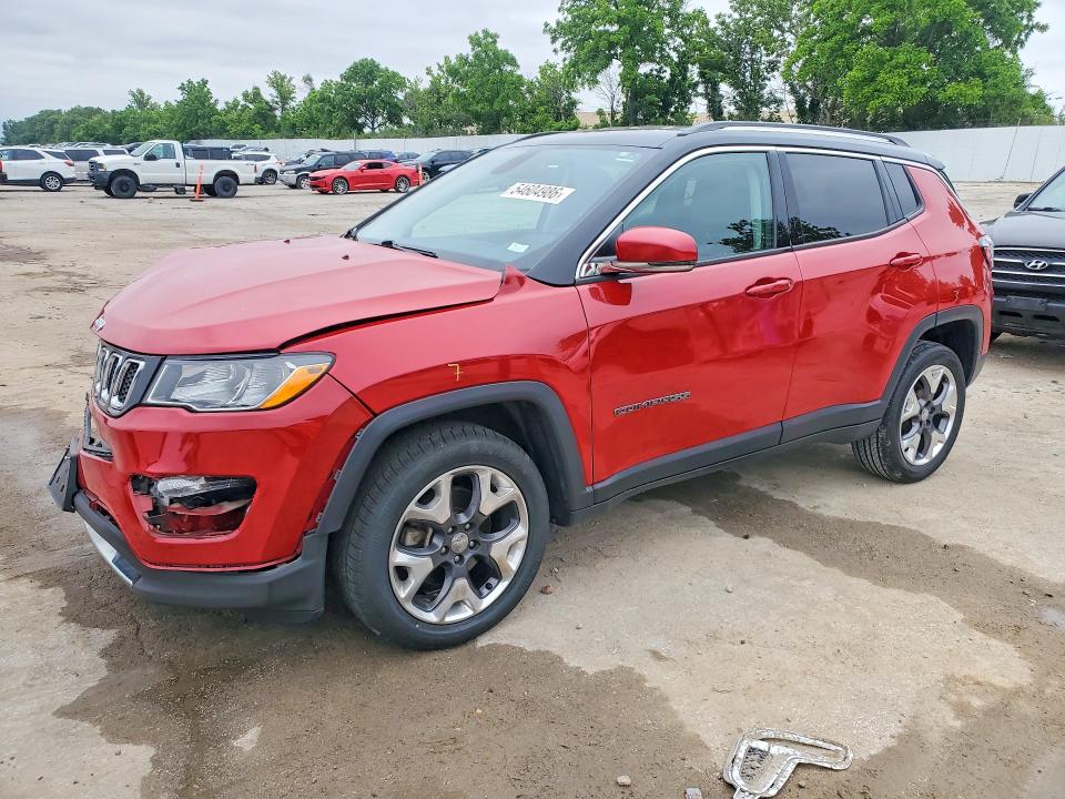 Aukcja sprzedaży 2019 Jeep Compass, vin: 3C4NJDCB9KT812670, numer aukcji: 54604986