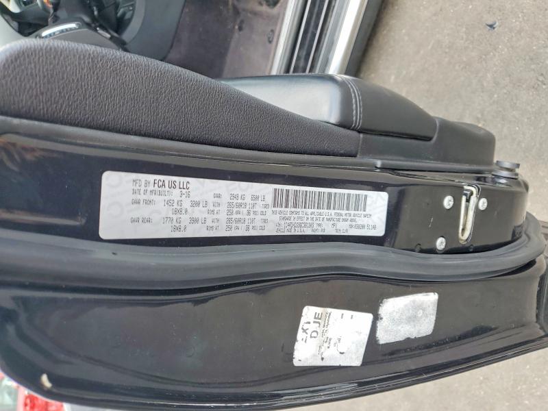 52413436 :رقم المزاد ، 1C4RDHDG9GC361303 vin ، 2016 Dodge Durango مزاد بيع
