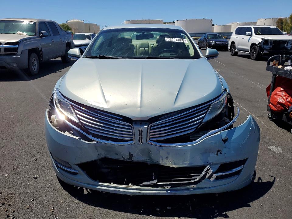 53776866 :رقم المزاد ، 3LN6L2LU1ER814334 vin ، 2014 Lincoln Mkz مزاد بيع