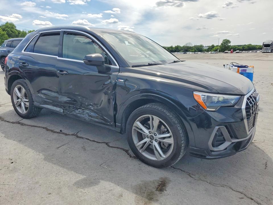2022 Audi Q3 მანქანა იყიდება აუქციონზე, vin: WA1DECF38N1028291, აუქციონის ნომერი: 53327396