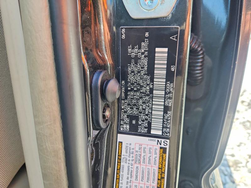 Продаж на аукціоні авто 2006 Toyota 4runner, vin: JTEZU14R768064116, номер лоту: 52303296