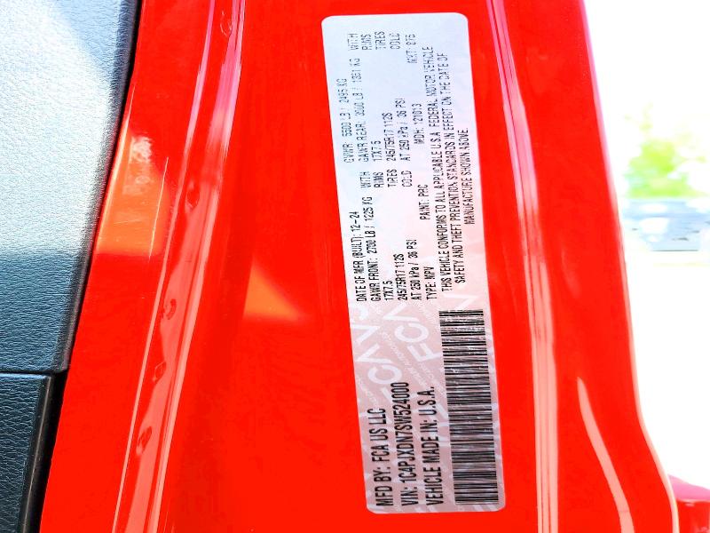 Продаж на аукціоні авто 2025 Jeep Wrangler, vin: 1C4PJXDN7SW524000, номер лоту: 52326056