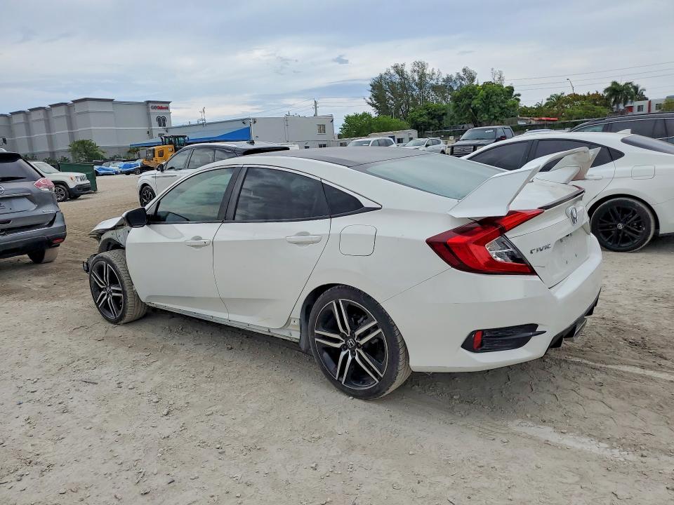 2020 Honda Civic მანქანა იყიდება აუქციონზე, vin: 2HGFC2F88LH581095, აუქციონის ნომერი: 53546186