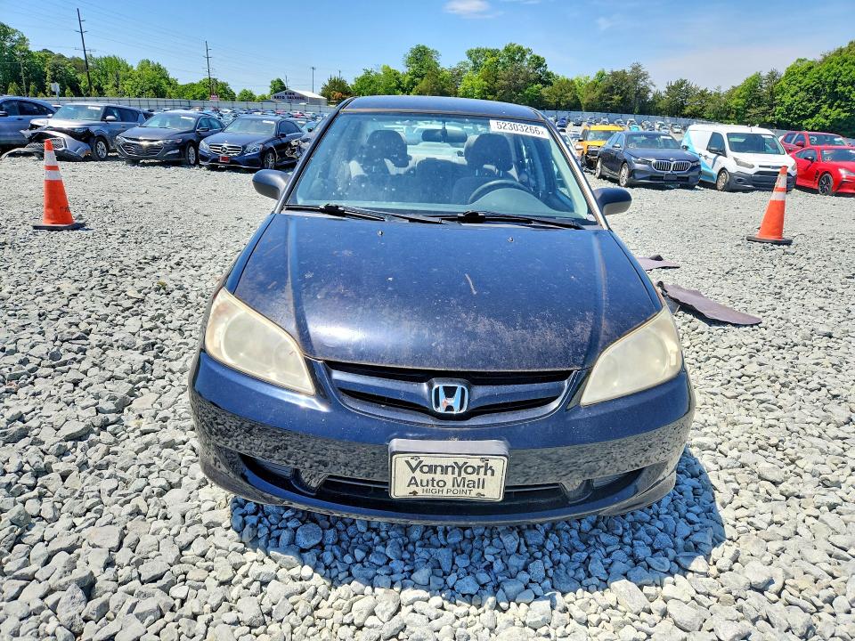 Продажа на аукционе авто 2005 Honda Civic, vin: JHMES16565S005450, номер лота: 52303266