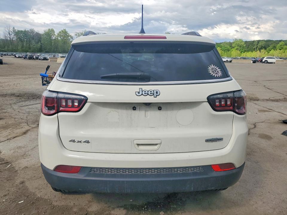 2019 Jeep Compass მანქანა იყიდება აუქციონზე, vin: 3C4NJDBB7KT656114, აუქციონის ნომერი: 53383146