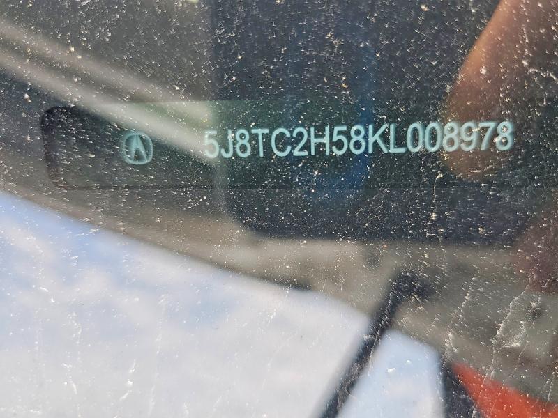 Aukcja sprzedaży 2019 Acura Rdx, vin: 5J8TC2H58KL008978, numer aukcji: 52744276