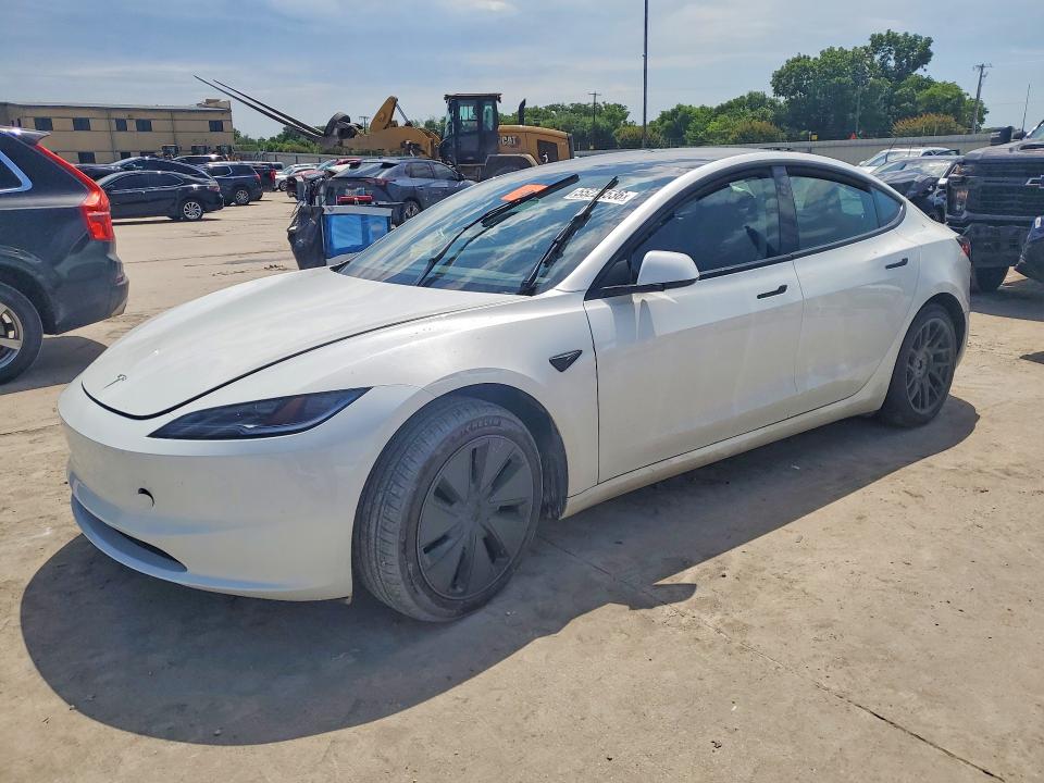 55224536 :رقم المزاد ، 5YJ3E1EA9SF964834 vin ، 2025 Tesla Model 3 مزاد بيع