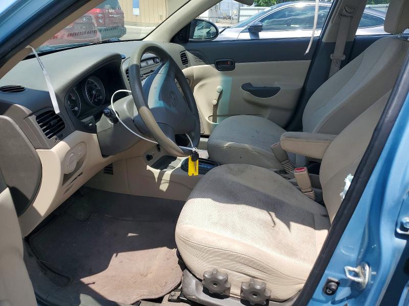 2008 Hyundai Accent მანქანა იყიდება აუქციონზე, vin: KMHCN46C18U242707, აუქციონის ნომერი: 54017566