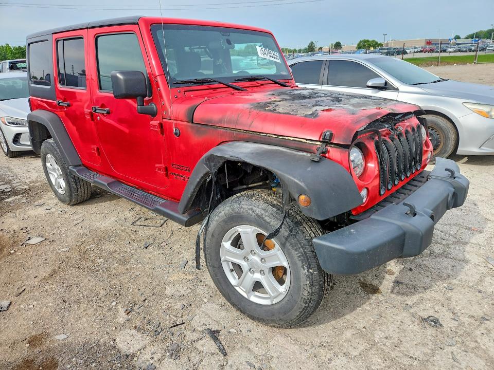 Продажа на аукционе авто 2016 Jeep Wrangler Unlimited, vin: 1C4BJWDG0GL242960, номер лота: 54785356