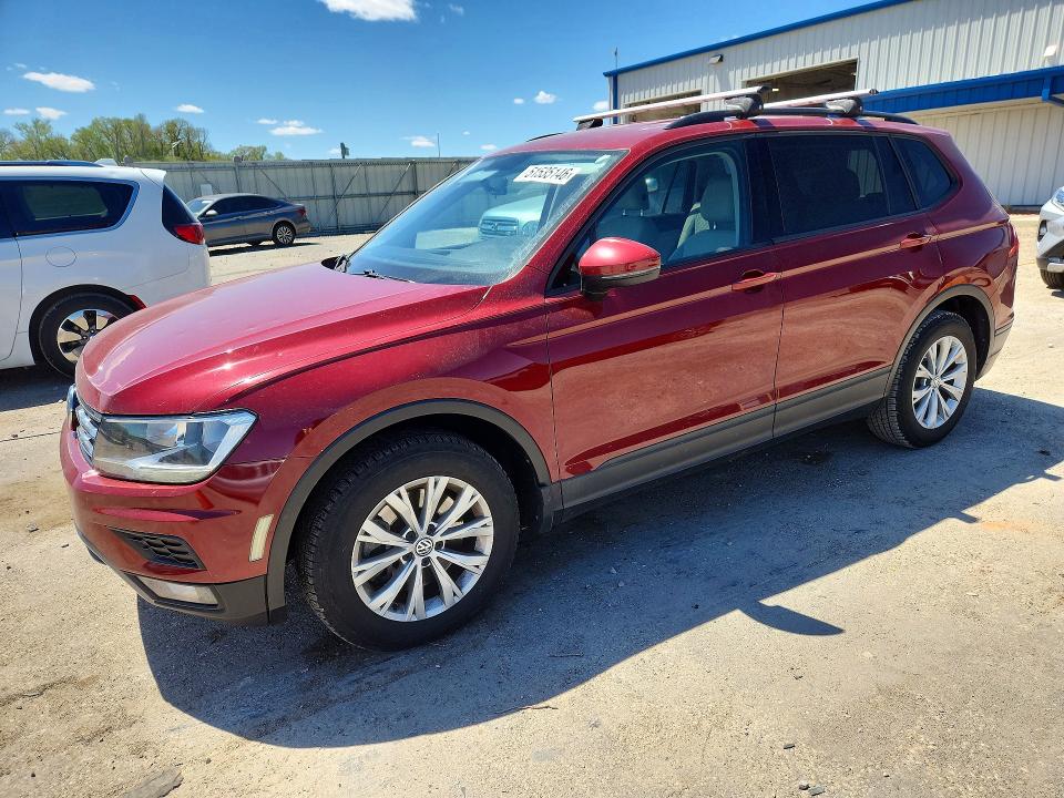 2018 Volkswagen Tiguan მანქანა იყიდება აუქციონზე, vin: 3VV1B7AX3JM146217, აუქციონის ნომერი: 51535146