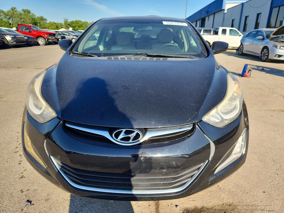 55215276 :رقم المزاد ، 5NPDH4AE9EH544860 vin ، 2014 Hyundai Elantra مزاد بيع