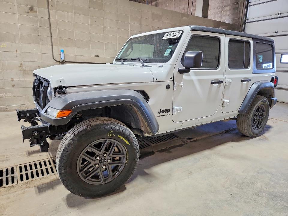 55386076 :رقم المزاد ، 1C4PJXDN7RW239291 vin ، 2024 Jeep Wrangler مزاد بيع