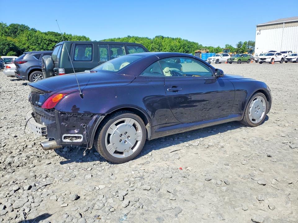 54020336 :رقم المزاد ، JTHFN48YX20004863 vin ، 2002 Lexus Sc مزاد بيع