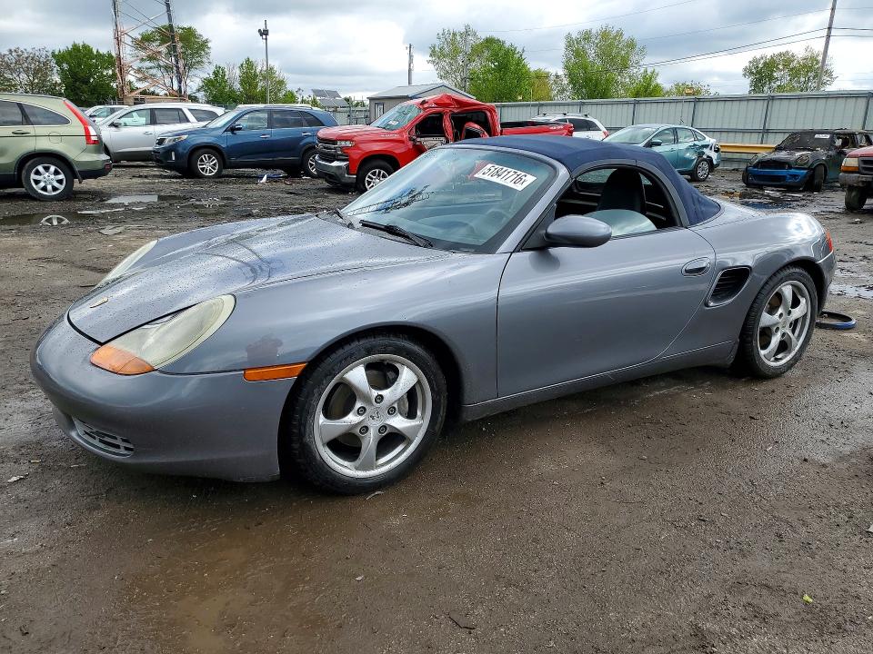 2001 Porsche Boxster მანქანა იყიდება აუქციონზე, vin: WP0CA29891U626333, აუქციონის ნომერი: 51841716