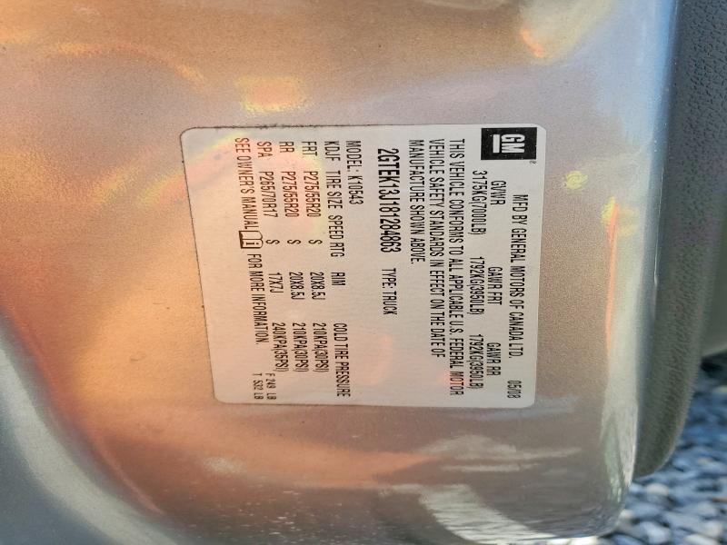 Продаж на аукціоні авто 2008 Gmc Sierra, vin: 2GTEK13J181284863, номер лоту: 52923636