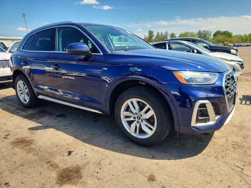 2022 Audi Q5 მანქანა იყიდება აუქციონზე, vin: WA1GAAFY0N2032726, აუქციონის ნომერი: 51759156