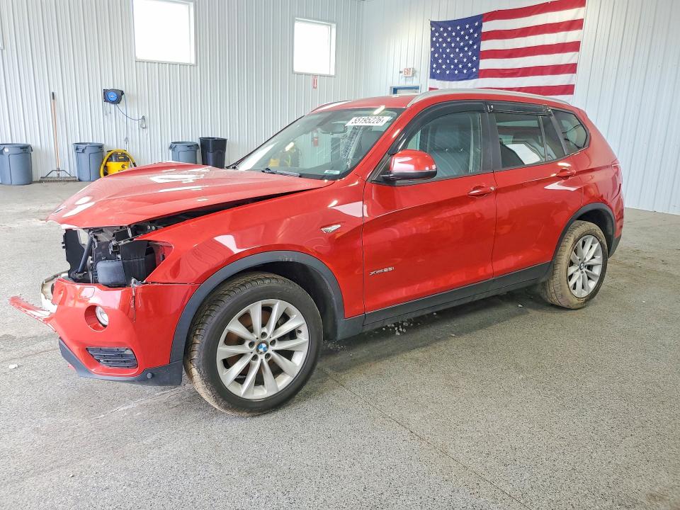 Auction sale of the 2017 Bmw X3, vin: 5UXWX9C38H0T24582, lot number: 55195226