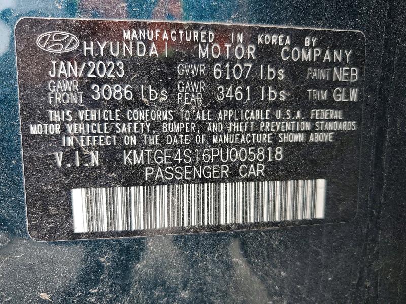 Продаж на аукціоні авто 2023 Genesis Electrified G80, vin: KMTGE4S16PU005818, номер лоту: 54837196