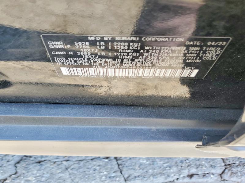 Aukcja sprzedaży 2023 Subaru Outback, vin: 4S4BTGND4P3210433, numer aukcji: 54314546