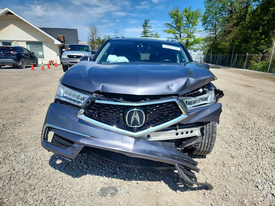 2019 Acura Mdx მანქანა იყიდება აუქციონზე, vin: 5J8YD4H81KL021144, აუქციონის ნომერი: 52835186