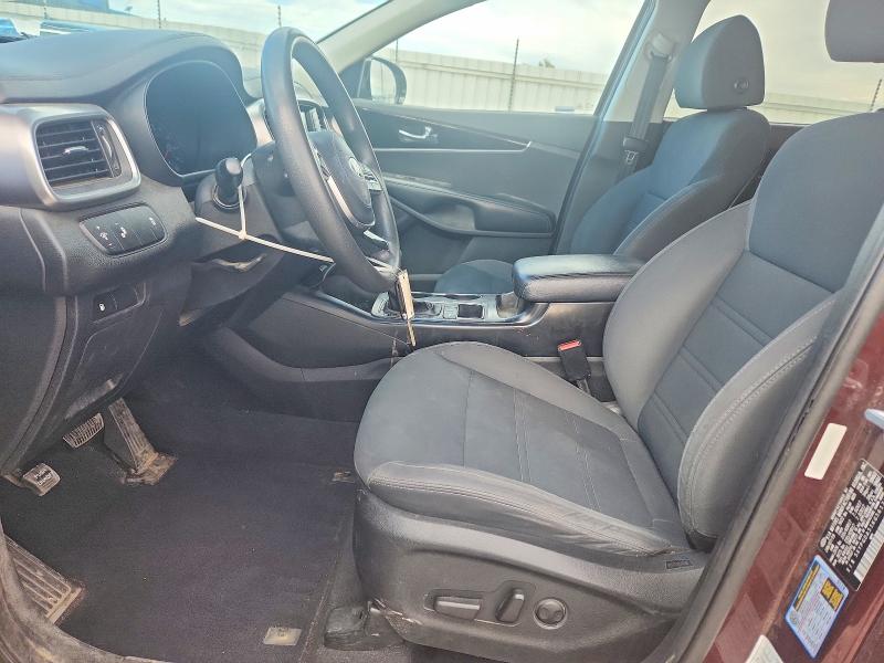 52742056 :رقم المزاد ، 5XYPGDA51KG561719 vin ، 2019 Kia Sorento مزاد بيع
