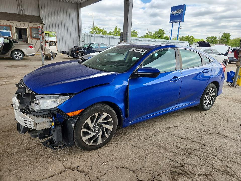 2018 Honda Civic მანქანა იყიდება აუქციონზე, vin: 2HGFC2F74JH579106, აუქციონის ნომერი: 52389716
