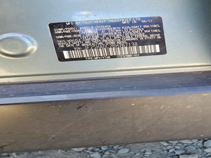 Продажа на аукционе авто 2011 Subaru Forester, vin: JF2SHADC2BH767138, номер лота: 52415306