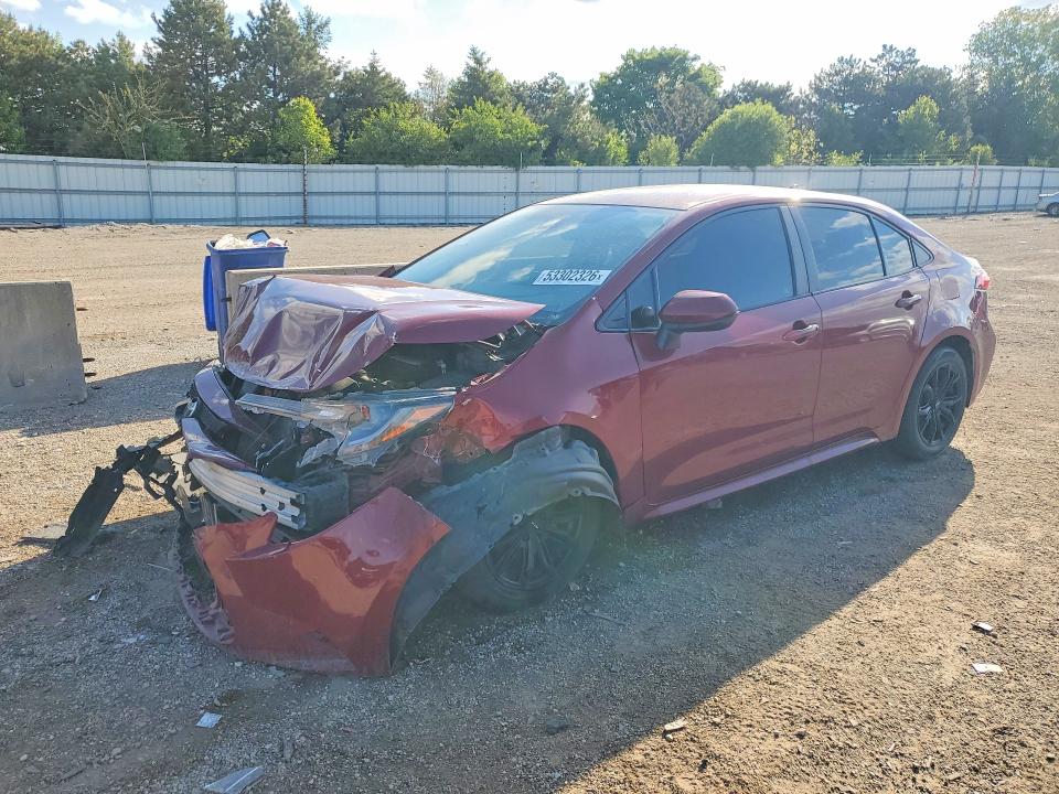 2022 Toyota Corolla მანქანა იყიდება აუქციონზე, vin: 5YFEPMAE1NP279183, აუქციონის ნომერი: 53302326