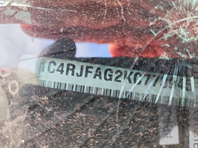 Aukcja sprzedaży 2019 Jeep Grand Cherokee, vin: 1C4RJFAG2KC773945, numer aukcji: 52213726