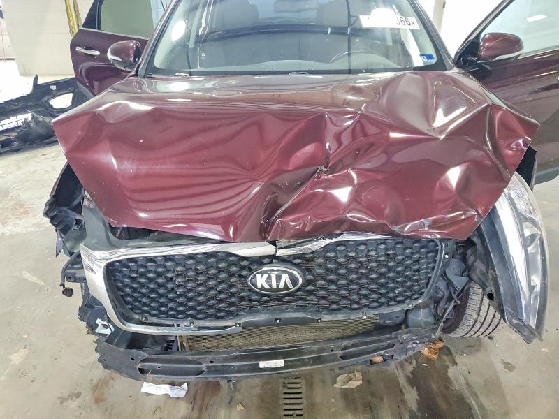 52825366 :رقم المزاد ، 5XYPGDA35HG323573 vin ، 2017 Kia Sorento مزاد بيع