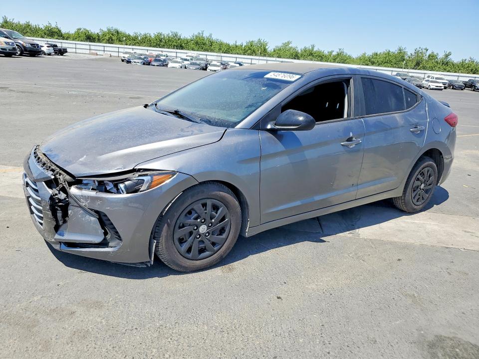 54876096 :رقم المزاد ، 5NPD74LF9JH299691 vin ، 2018 Hyundai Elantra مزاد بيع