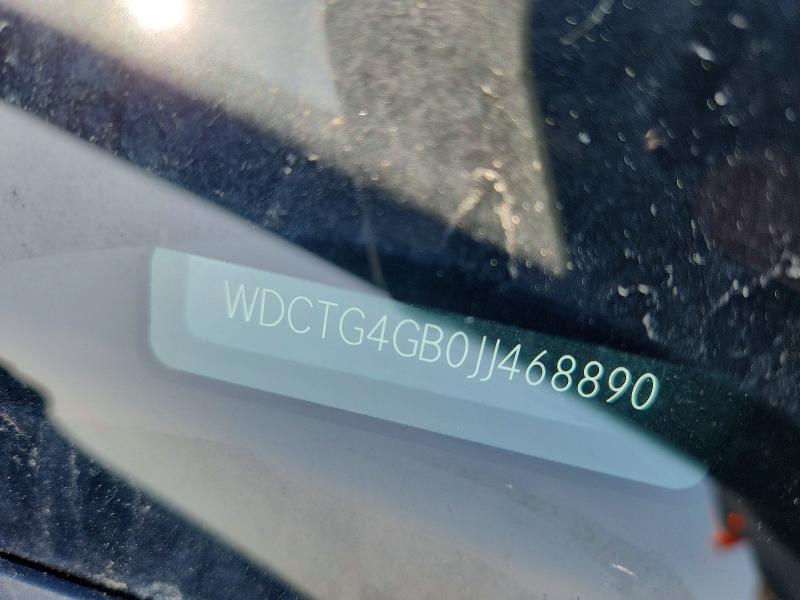 Aukcja sprzedaży 2018 Mercedes-benz Gla, vin: WDCTG4GB0JJ468890, numer aukcji: 53574796