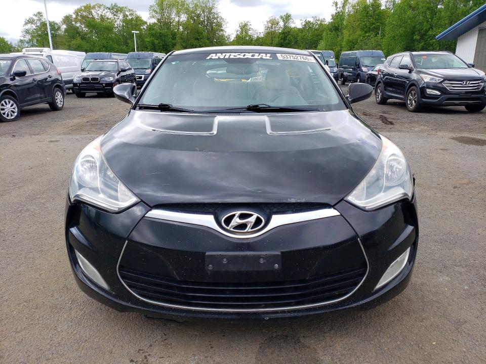 53752766 :رقم المزاد ، KMHTC6AD3DU099190 vin ، 2013 Hyundai Veloster مزاد بيع