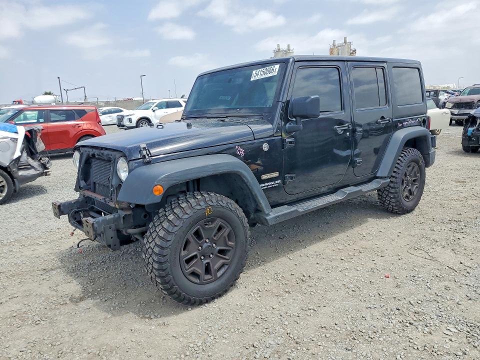 Продаж на аукціоні авто 2017 Jeep Wrangler Unlimited, vin: 1C4BJWDG7HL503230, номер лоту: 54150866