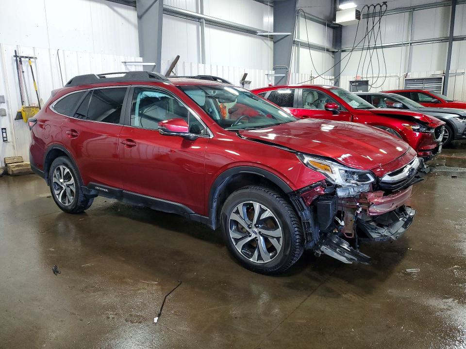 2020 Subaru Outback მანქანა იყიდება აუქციონზე, vin: 4S4BTALC3L3112236, აუქციონის ნომერი: 52154426