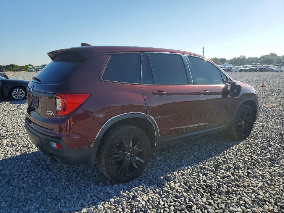 Продажа на аукционе авто 2019 Honda Passport, vin: 5FNYF8H24KB014168, номер лота: 53414786