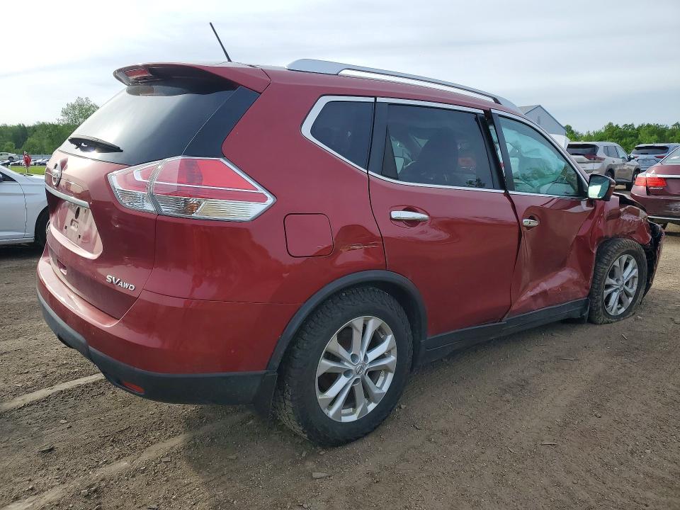Aukcja sprzedaży 2016 Nissan Rogue, vin: KNMAT2MV1GP667111, numer aukcji: 54686796