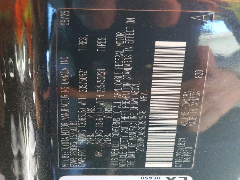 2025 Lexus Rx 350h მანქანა იყიდება აუქციონზე, vin: 2T2BBMCA9SC091966, აუქციონის ნომერი: 55531306