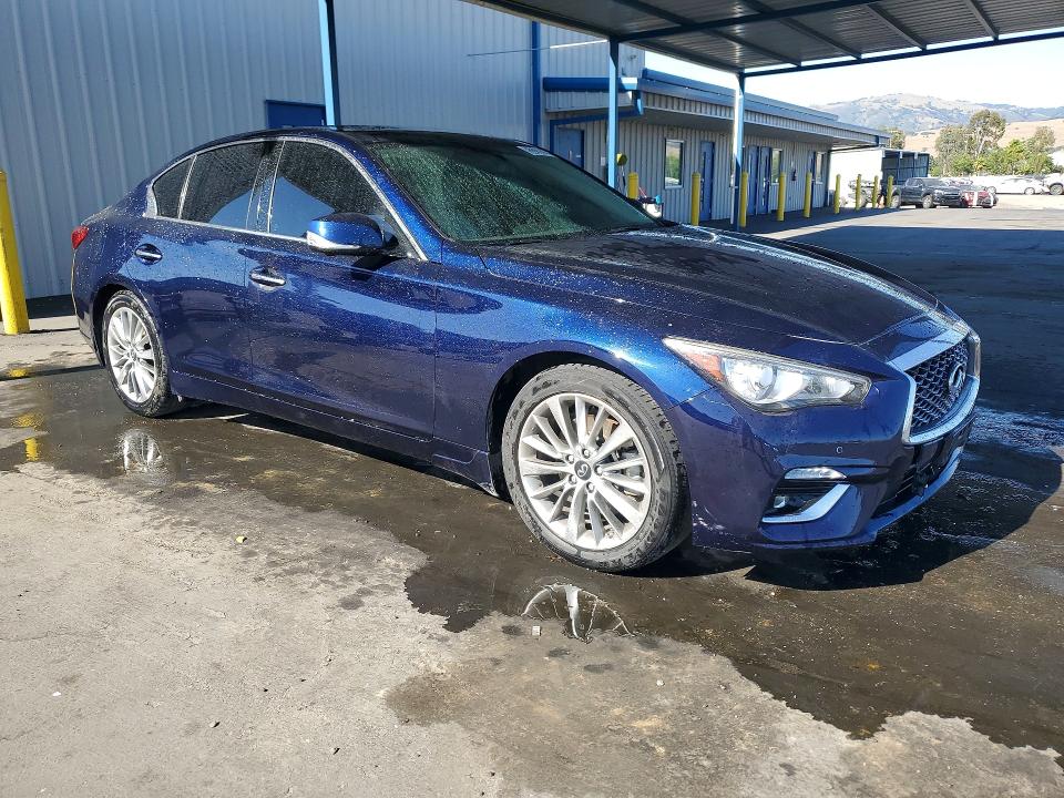 53290216 :رقم المزاد ، JN1EV7BP8NM310653 vin ، 2022 Infiniti Q50 مزاد بيع