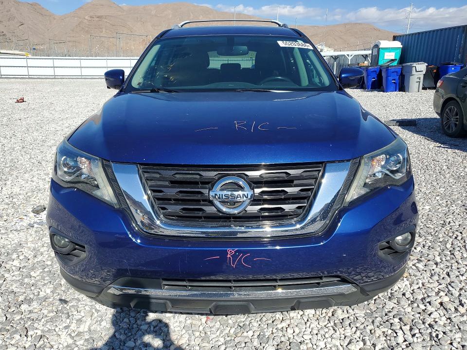 55203686 :رقم المزاد ، 5N1DR2MN1HC614389 vin ، 2017 Nissan Pathfinder مزاد بيع